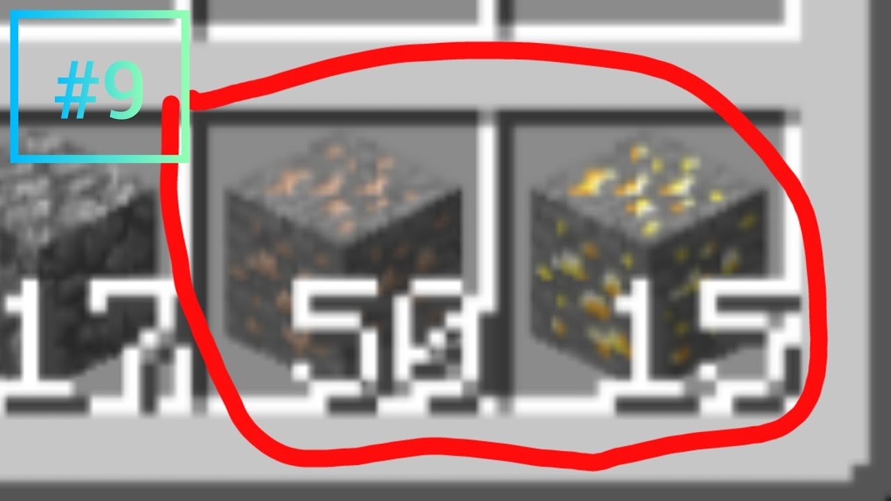 Minecraft episódio #9 fui minerar e consegui muito minerio 