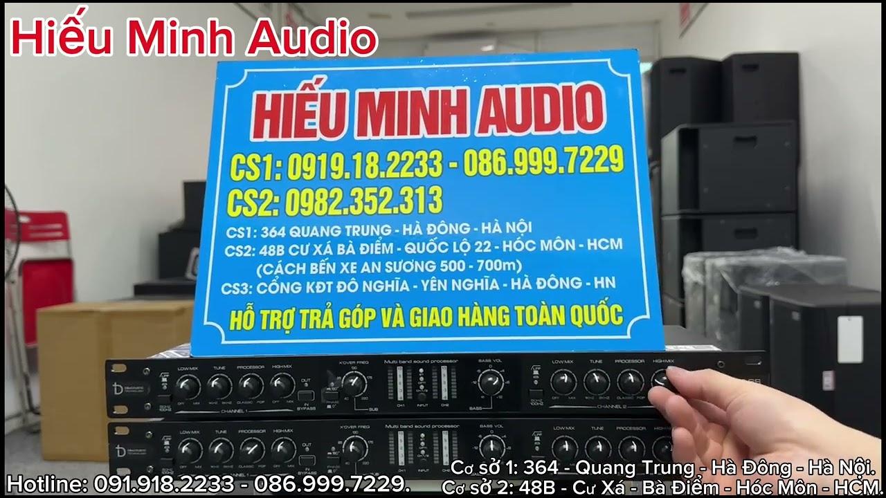 Cải thiện âm thanh rõ ràng từng chi tiết nhờ Nâng Tiếng DB DAC6S - Nghe là thấy khác. LH: 0919182233