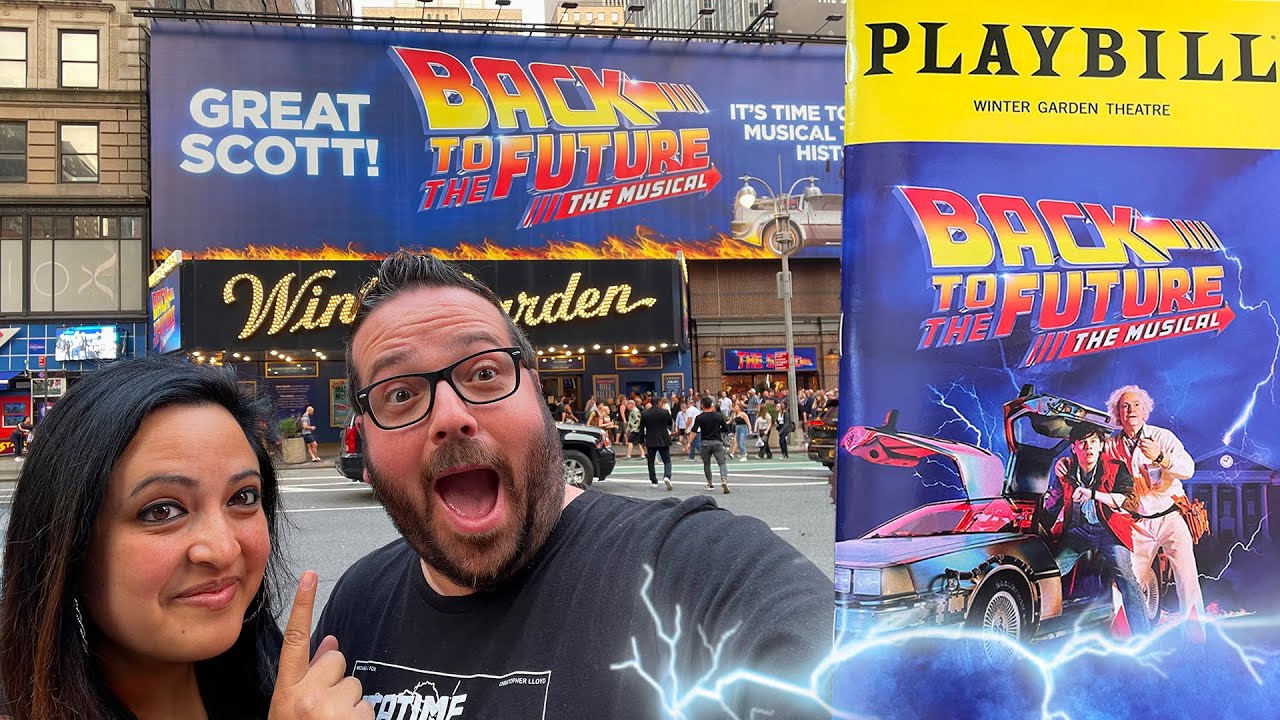 Back to the Future the Musical on Broadway in NYC | First Broadway Preview June 30, 2023