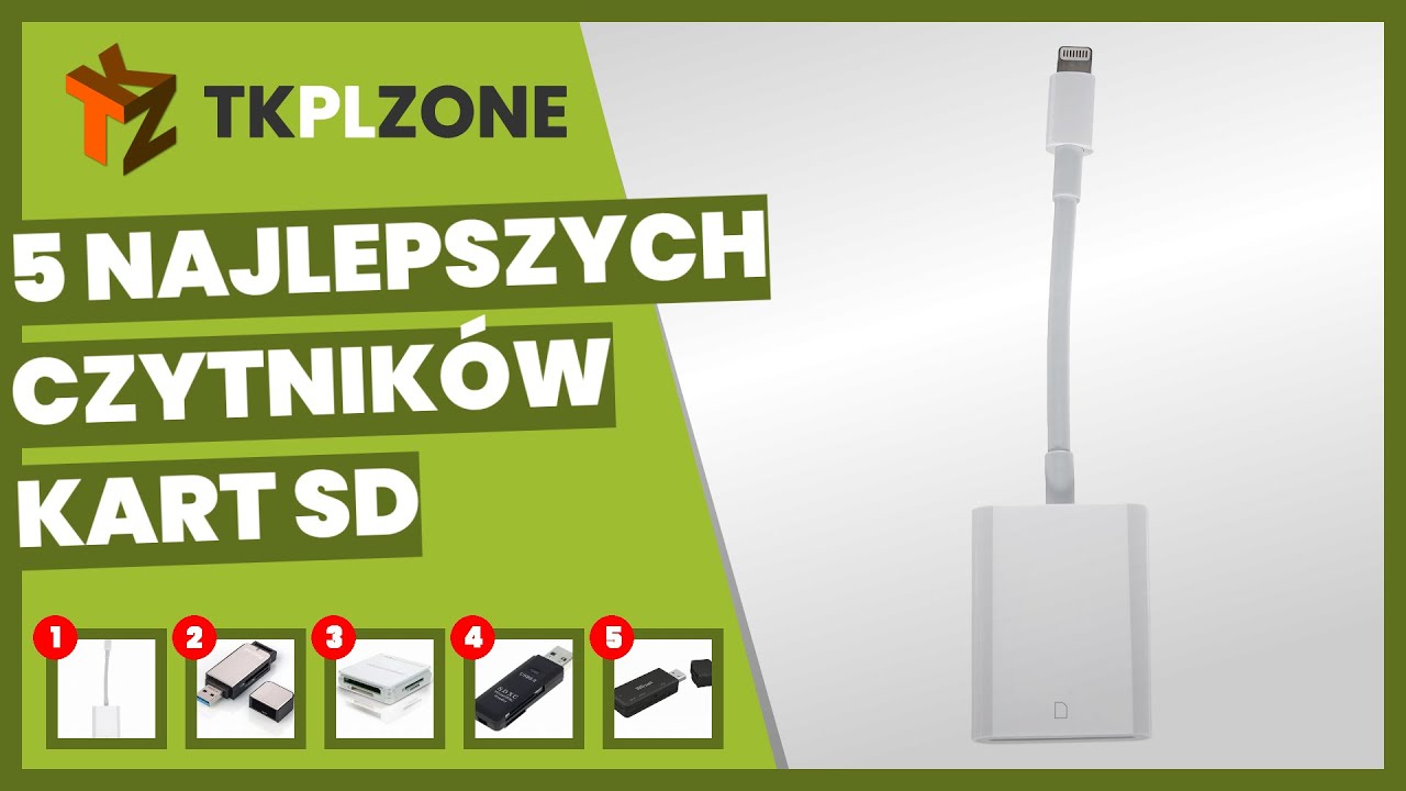 5 najlepszych czytnik&oacute;w kart sd