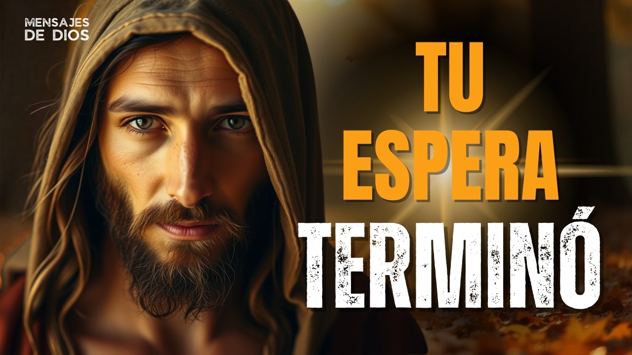 DIOS TE DICE HOY: TU ESPERA TERMIN&Oacute;, VIENE UNA ALEGR&Iacute;A INMENSA🕊️✨ | Mensajes de Dios