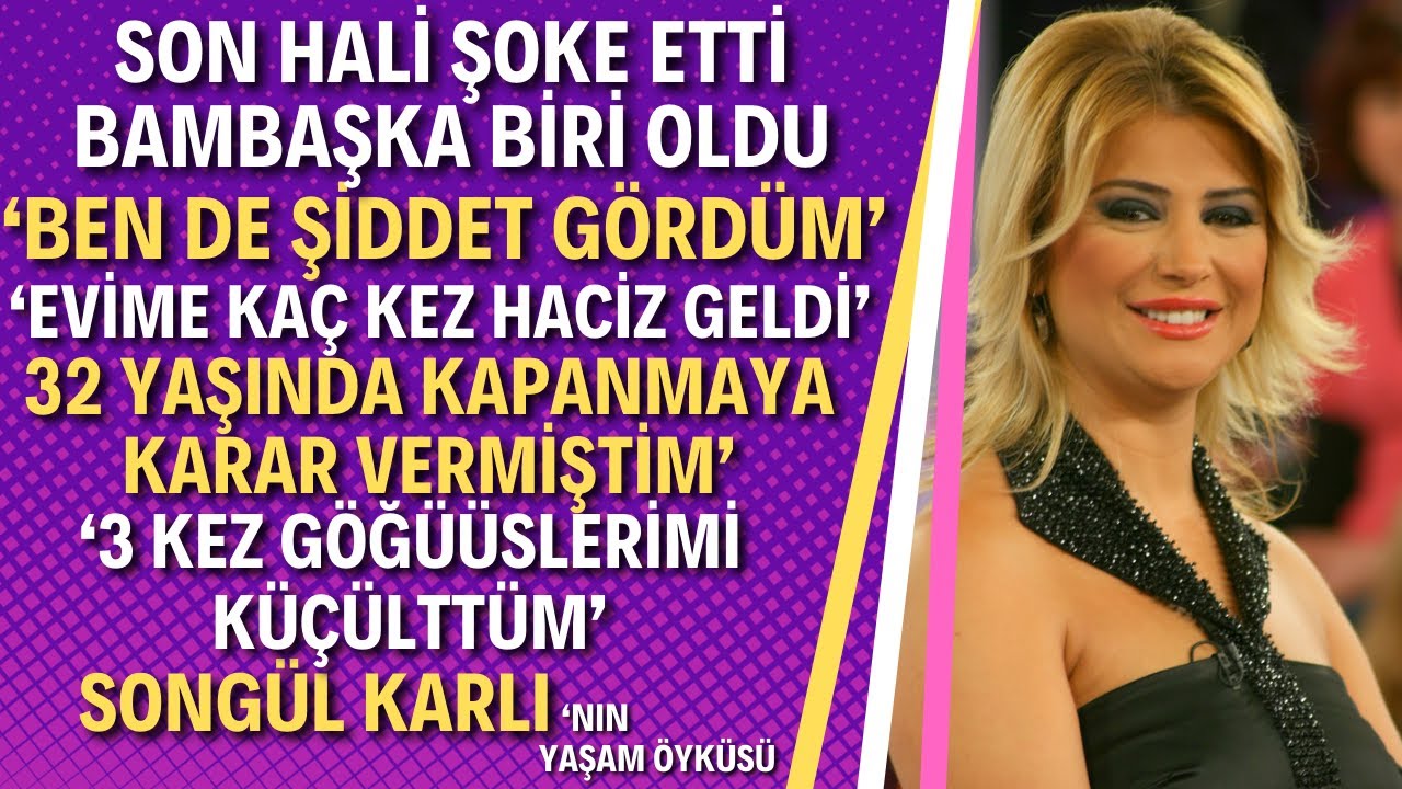 SONGÜL KARLI | Ünlü Şarkıcı ve Sunucu Songül Karlı Kimdir?