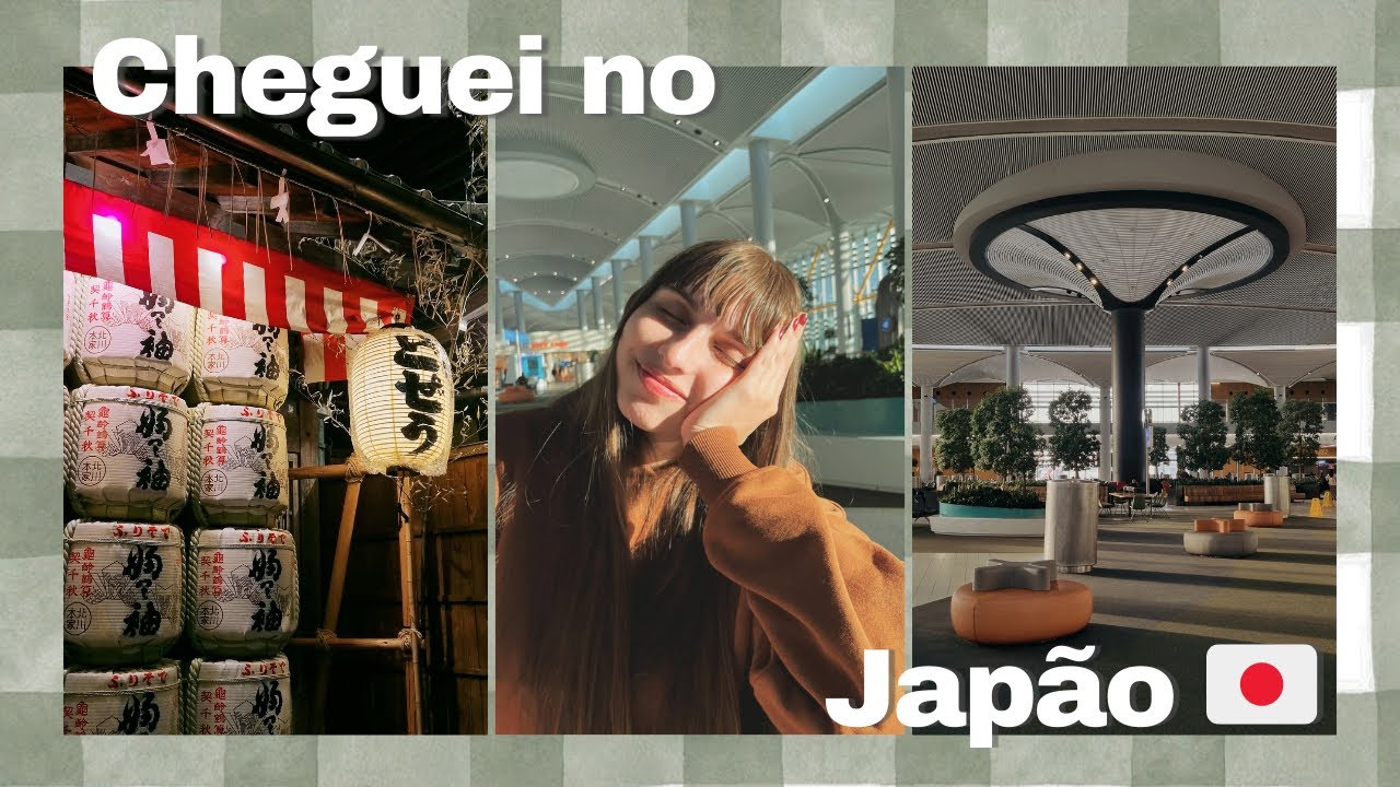 Do Brasil ao Japão | Rolê em SP + 15h em Istambul e primeiras impressões ✈️