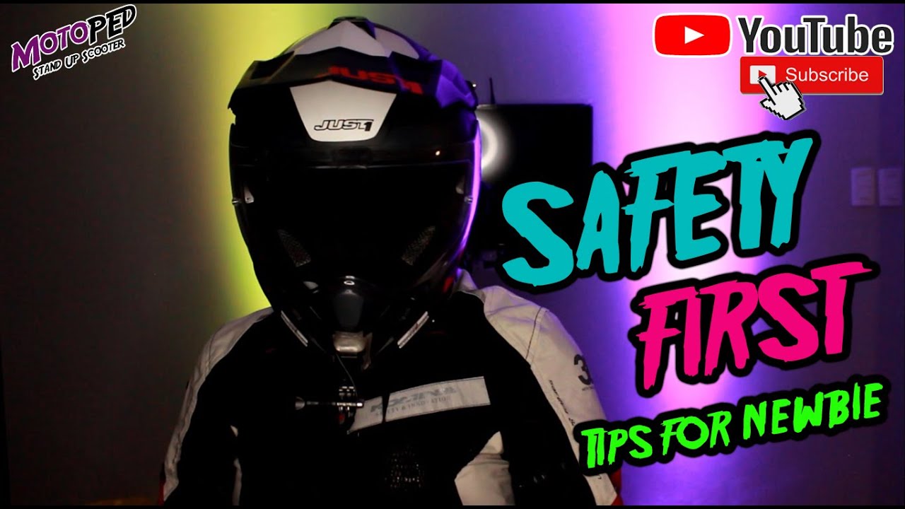 MotoPed l Safety First l Tips For Newbie August 15,2020
