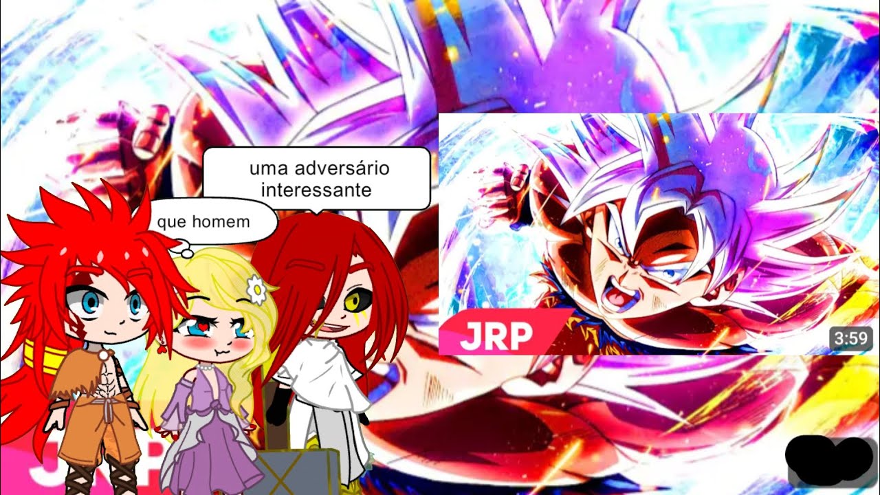 deuses reagindo rap Goku o homem mais forte do Universo
