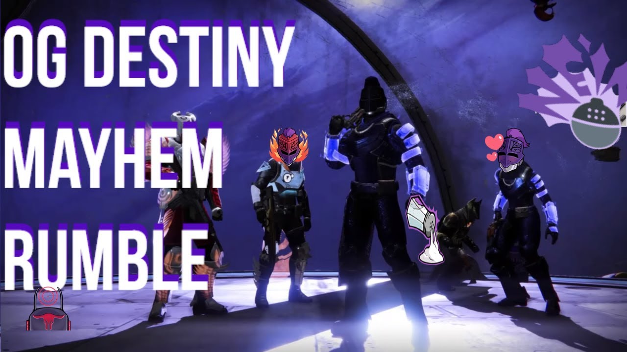 Destiny 1 - The OG Defender Titan - Mayhem Rumble