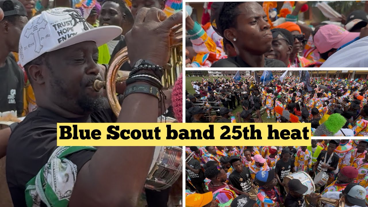 Blue Scout Band ft Supreme 25th December heat. Christmas in Takoradi. #ankos #takoradi #supreme