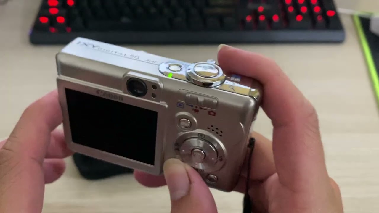 #HOW TO USE CANON IXY DIGITAL 50 | Hướng dẫn sử dụng máy #CANON IXY DIGITAL 50