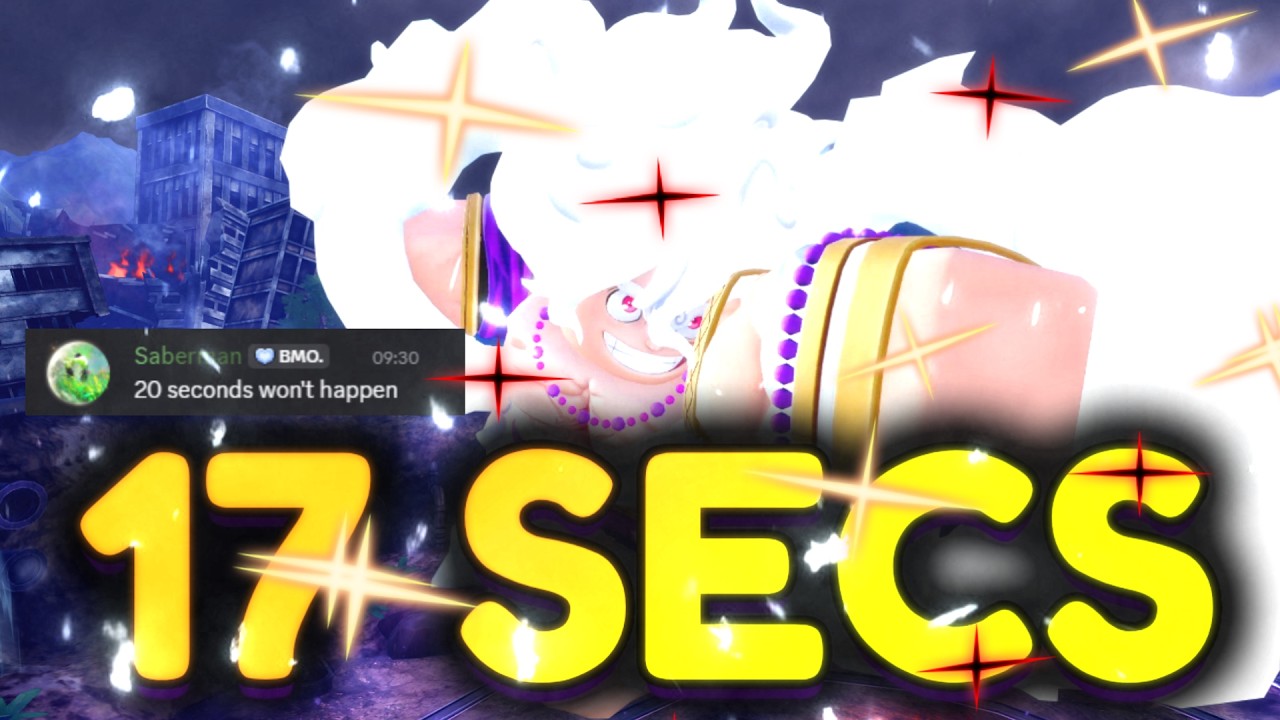 00:17 Cid Raid Act 2 - Gear 5 Luffy Method!  | Anime Vanguards