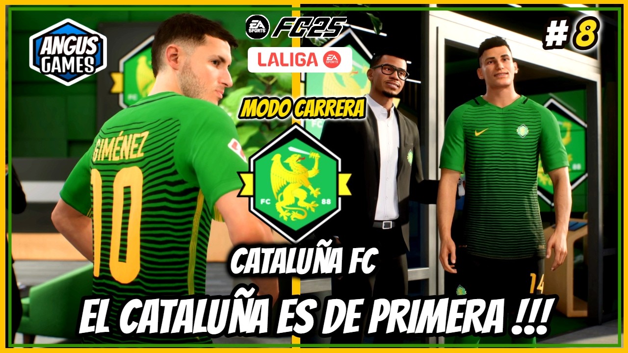 EL CATALUÑA ES DE PRIMERA DIVISIÓN !!! -  FC 25 MODO CARRERA - CATALUÑA FC - ANGUS Games