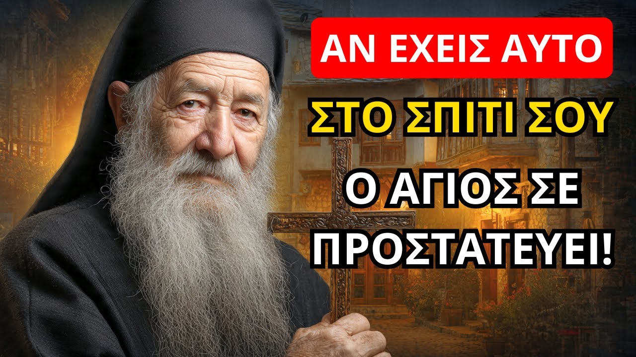 Άγιος Κοσμάς: Αν έχεις ΑΥΤΟ στο σπίτι σου, ο Άγιος σε προστατεύει!