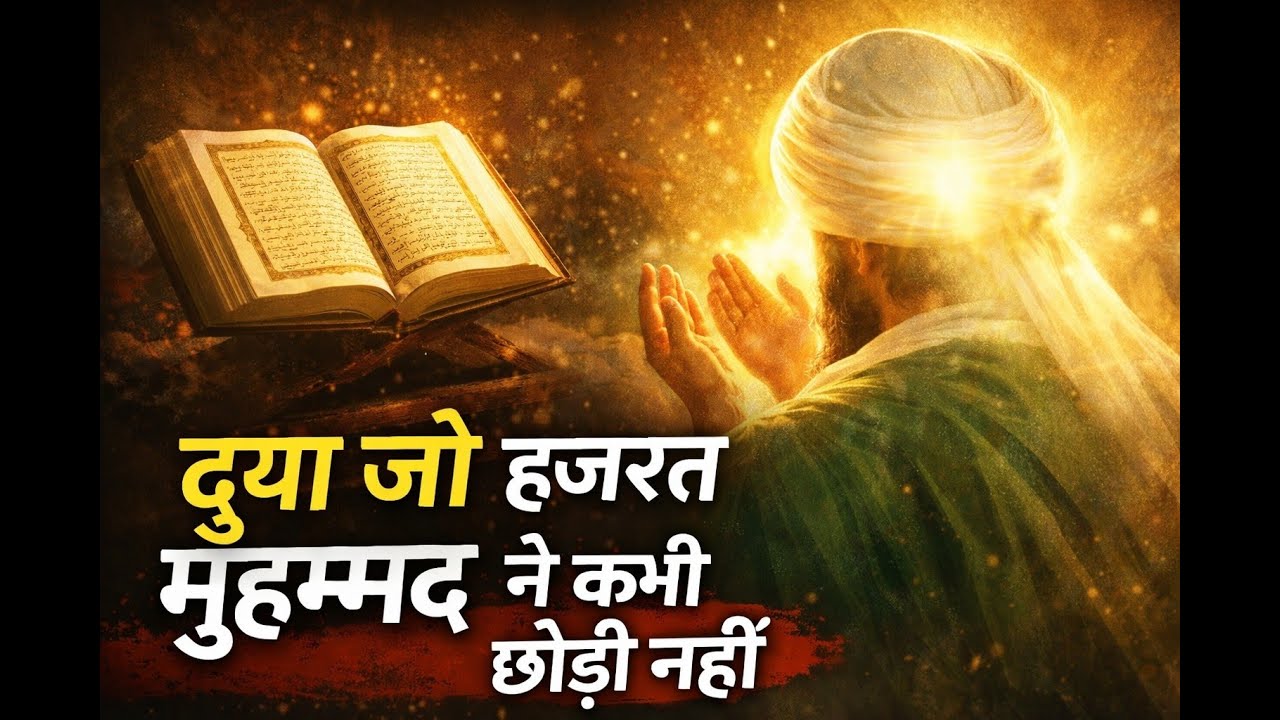 Wo Dua Jo Hazrat Muhammad Ne Kabhi Chhodi Nahi | Emotional Islamic Story