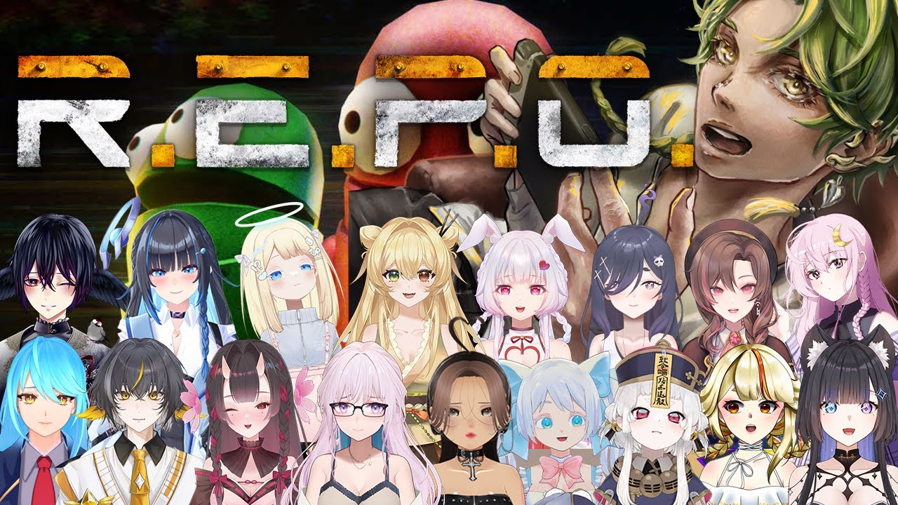 【R.E.P.O】HUGE INTERNATIONAL COLLAB 18 PEOPLE - Absolute Chaos