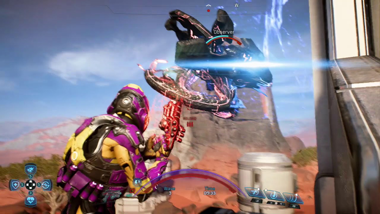 Human Female Vanguard Platinum Solo with Silhesh (Mass Effect Andromeda)