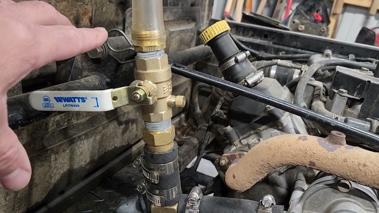 Kawasaki Mule 3010 Overheating Problem Solved with a Beer Bong?