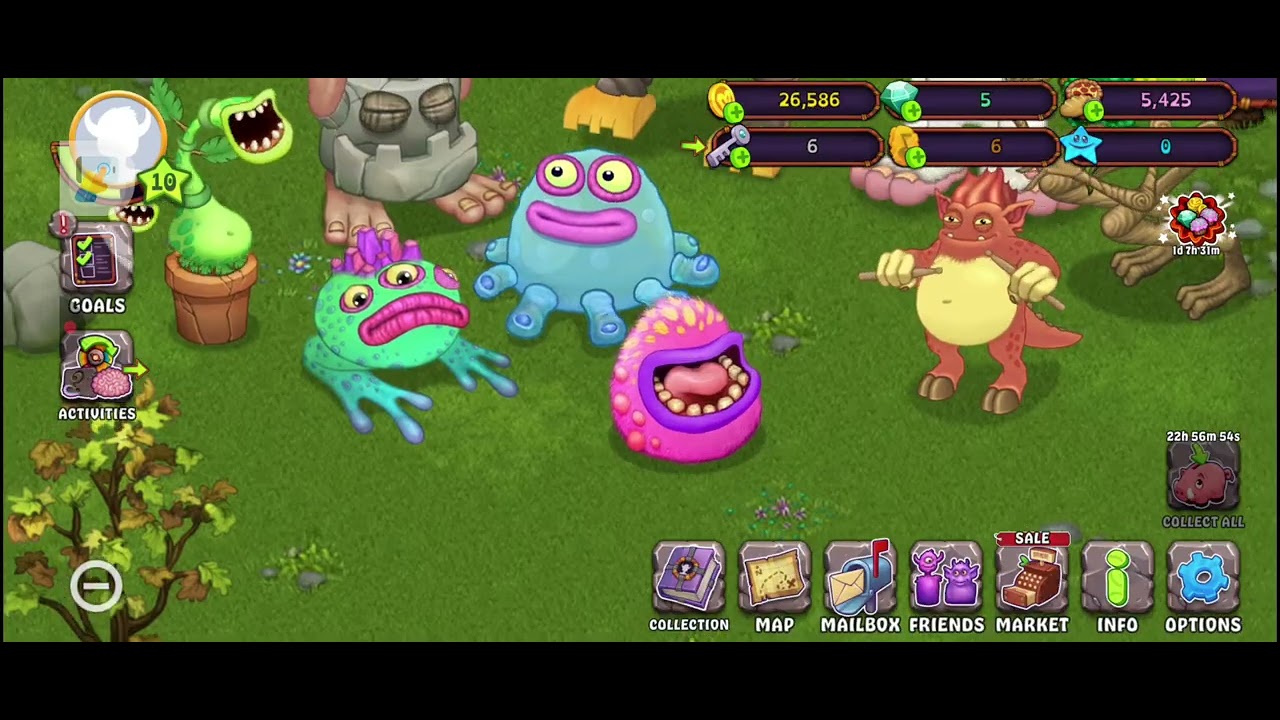 Bermain my singin monster lagi