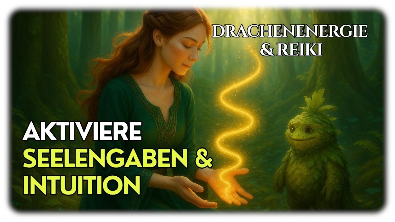 💫 Aktiviere deine Seelengaben & Intuition | Reiki & Drachenenergie f&uuml;r innere F&uuml;hrung & Klarheit