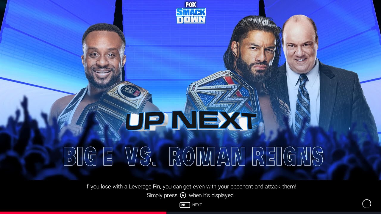 WWE 2K19 SMACKDOWN! 2021 No Title Match UC VS WWEC