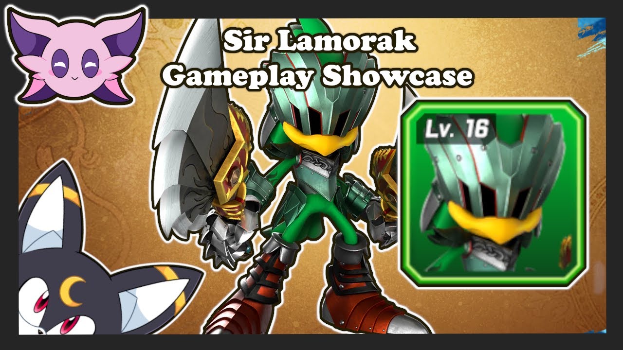 Max Level Sir Lamorak Gameplay Showcase With Commentary