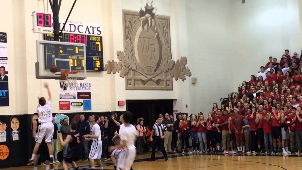 Hart at West Ranch boys basketball (2-5-2016)