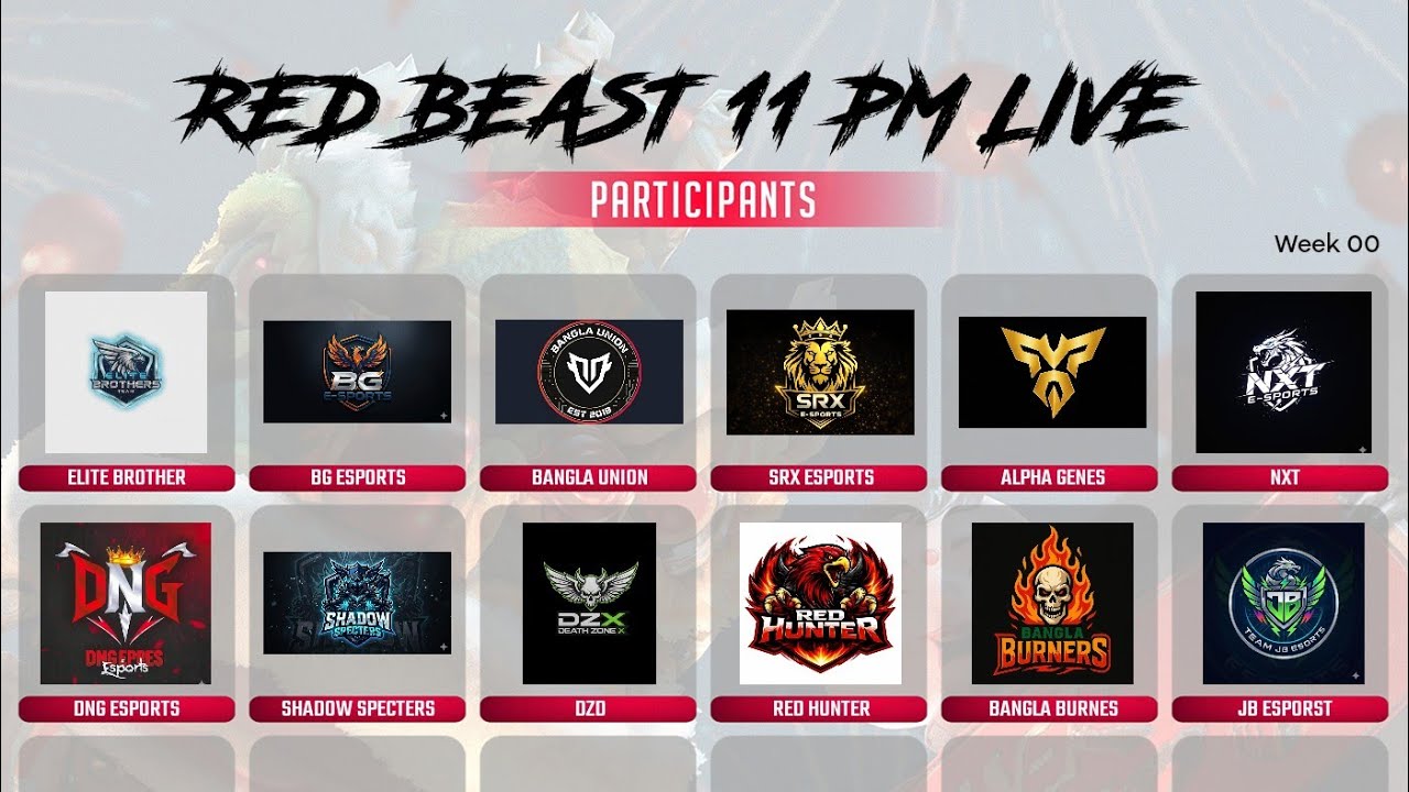 Live streaming of RED BEAST ORGANISATION