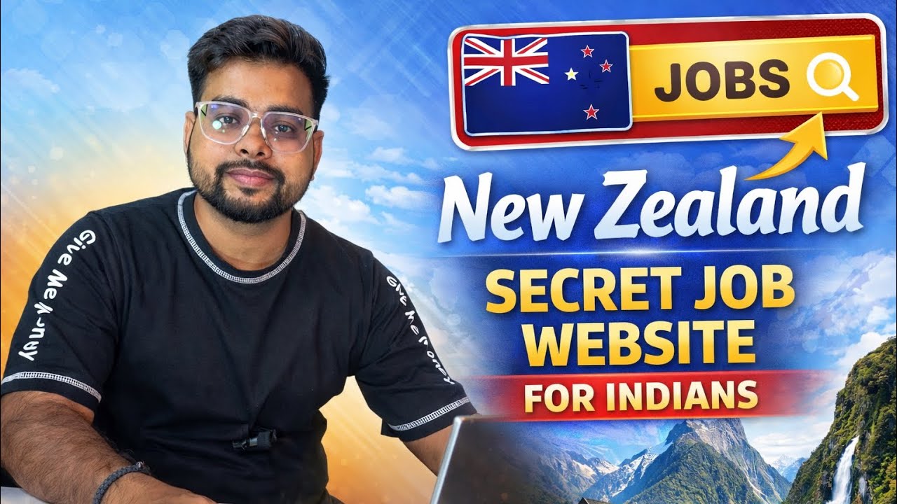 New Zealand Secret Job Website for Indians 2026 🇳🇿