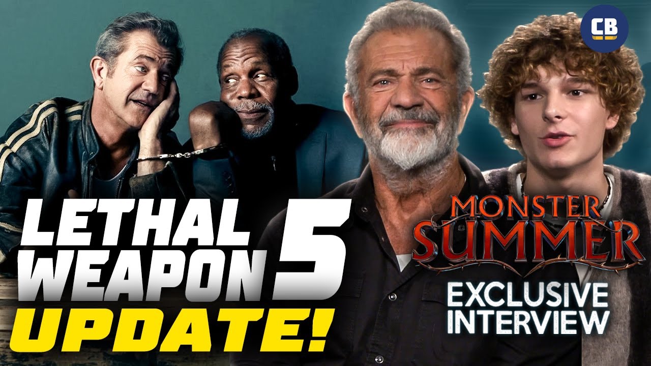 Mel Gibson Reveals Lethal Weapon 5, Passion of The Christ 2 Updates, and Talks Monster Summer!