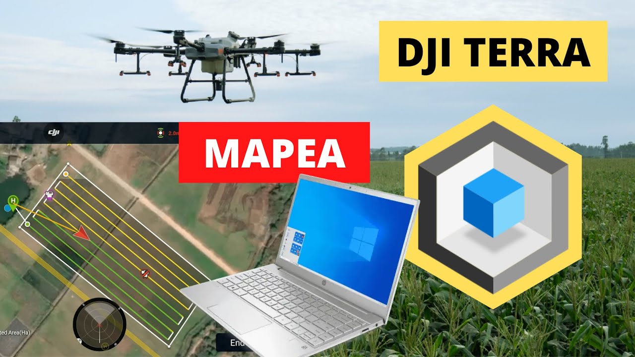 ✅ AGRAS T30 - Mapeo con DJI TERRA Agriculture 💦