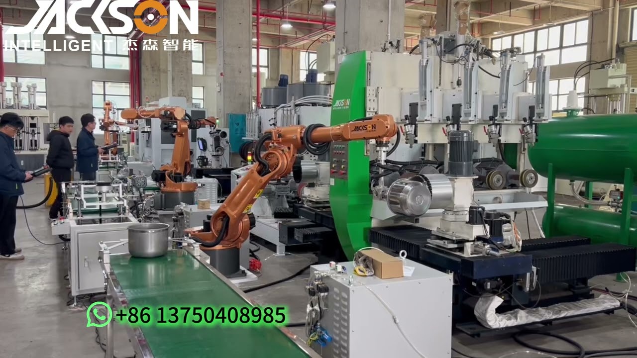 CNC cookware inner polishing machine CNC内抛机