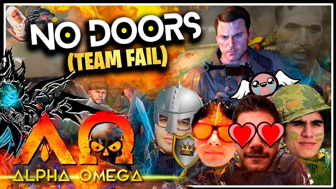 LA PERRA DE WICHO ES ESTÚPIDA || TEAM FAIL vs. *NO DOORS* ALPHA OMEGA (Best Partida Ever)