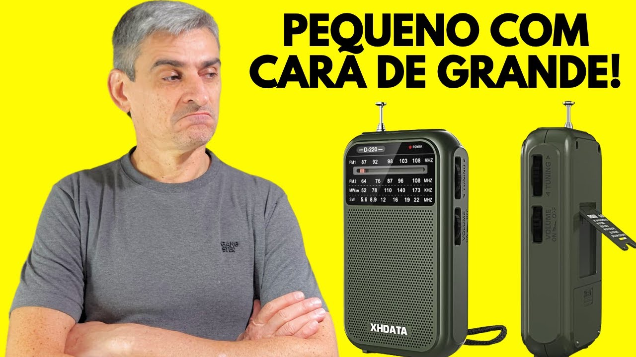 XHDATA D-220: Портативное радио AM, FM и SW