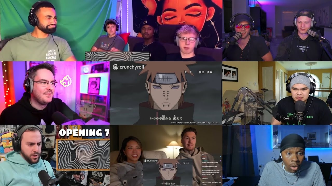 Naruto Shippuden | Opening 7 | Reaction Mashup