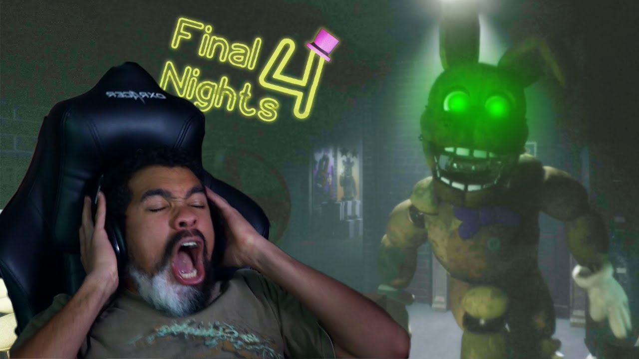 I ALMOST HAD A HEART ATTACK PLAYING THIS!! | Final Nights 4 [NIGHT 1 COMPLETE]