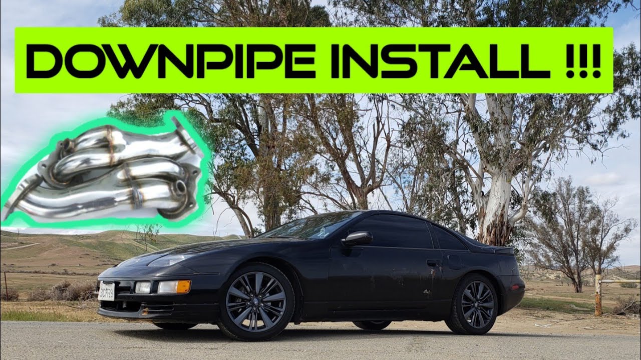 300ZX Downpipe Install