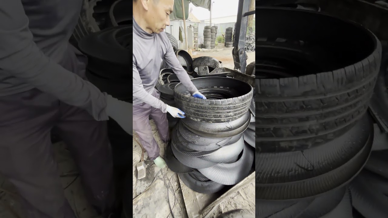 Recycling and reuse of used tires