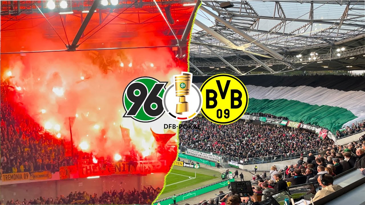 Stadionvlog: Hannover 96 0:2 BVB im DFB-Pokal / HANNOVER VOM SCHIRI VERPFIFFEN?!