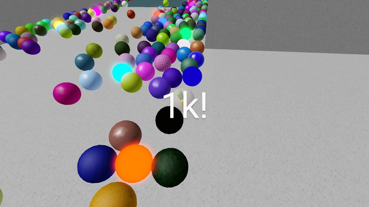 Marble racing with 200 marbles. Again!
