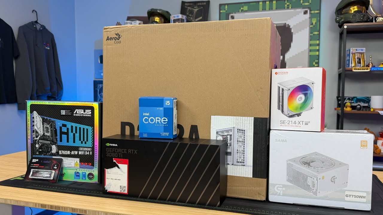 i5 12600KF + RTX 3080 TI Customer PC Build - PCBros.tech