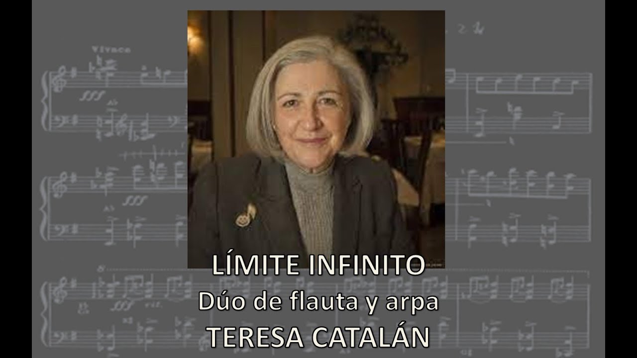 T.  Catalan - Límite infinito.  Dúo de flauta y arpa - Vicente Martinez y M.  Rosa Calvo-Manzano