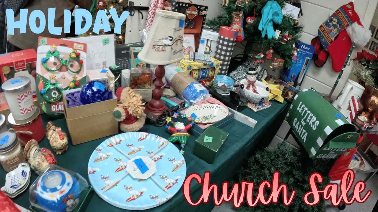 I Can't Get Enough Of The Christmas Church Sales!
