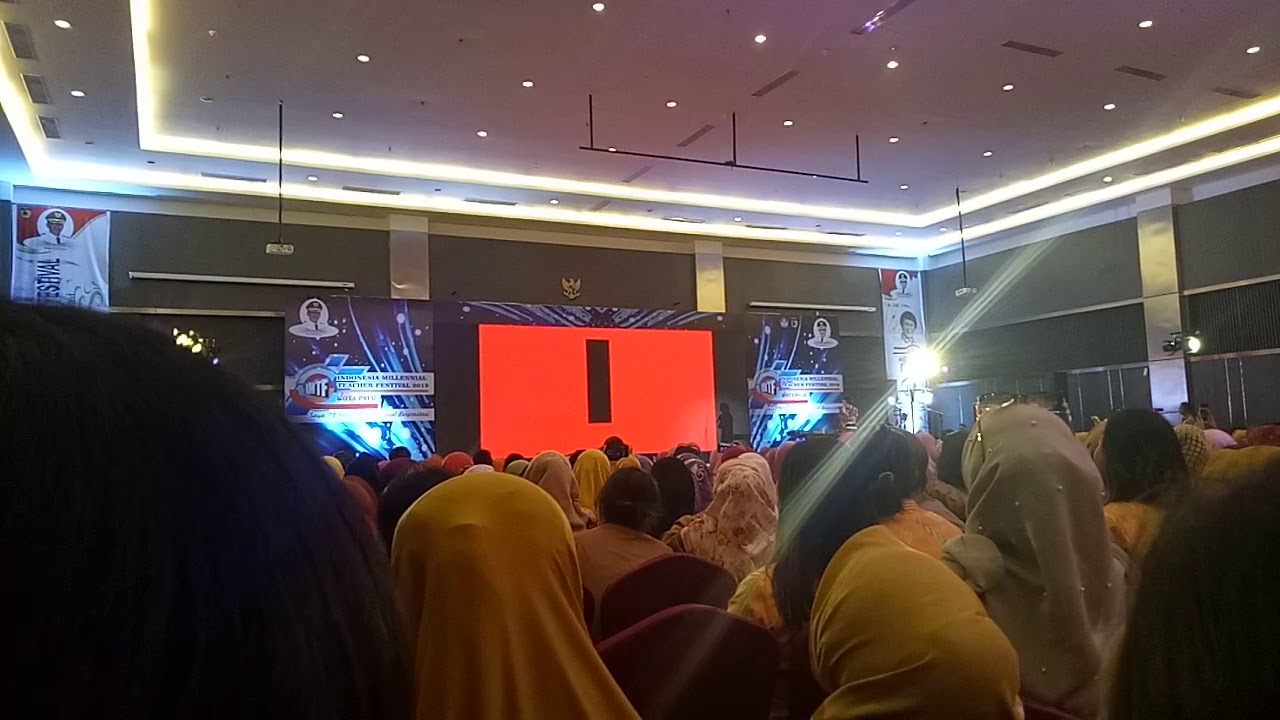 Mendidik dengan cinta part 9 (Indonesia Millenial Teacher festival 2019 Palu)  By Ka seto