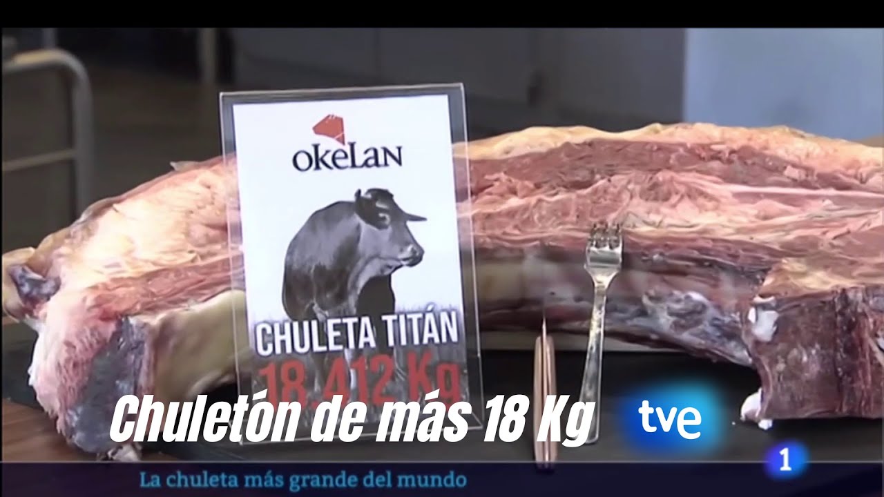 Espectaculo de Chulet&oacute;n de m&aacute;s de 18 Kg