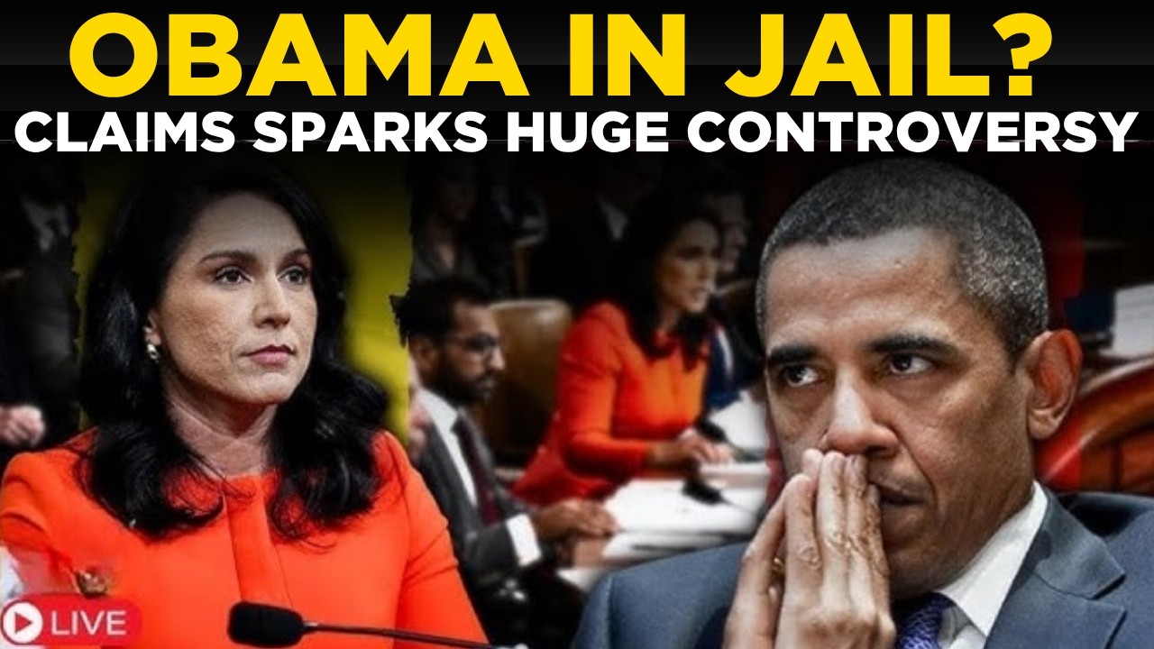 US NEWS LIVE | Tulsi&rsquo;s Explosive Claim About Obama Triggers Huge Political Controversy and Debate