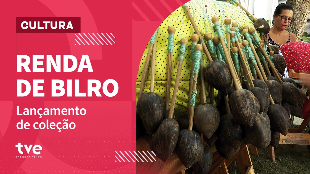 Rendeiras da Barra do Jucu apresentam coleção de moda.