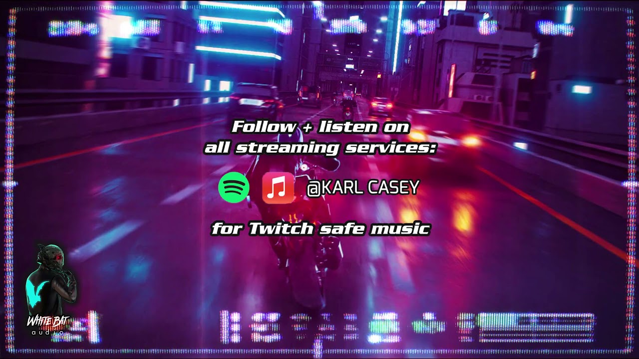 Cyberpunk Synthwave MIX   Night Ride    Royalty Free No Copyright Background Music