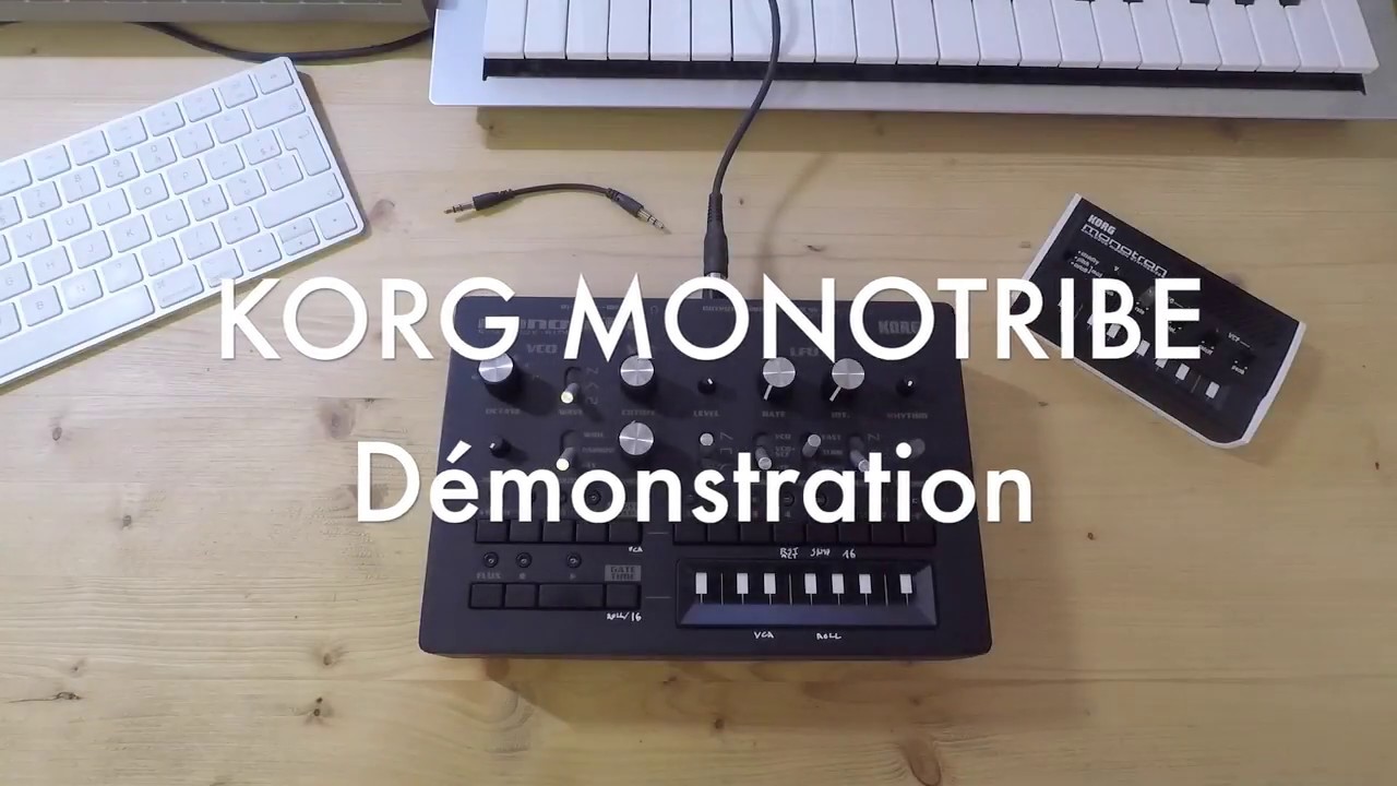 KORG MONOTRIBE 2 Démonstration
