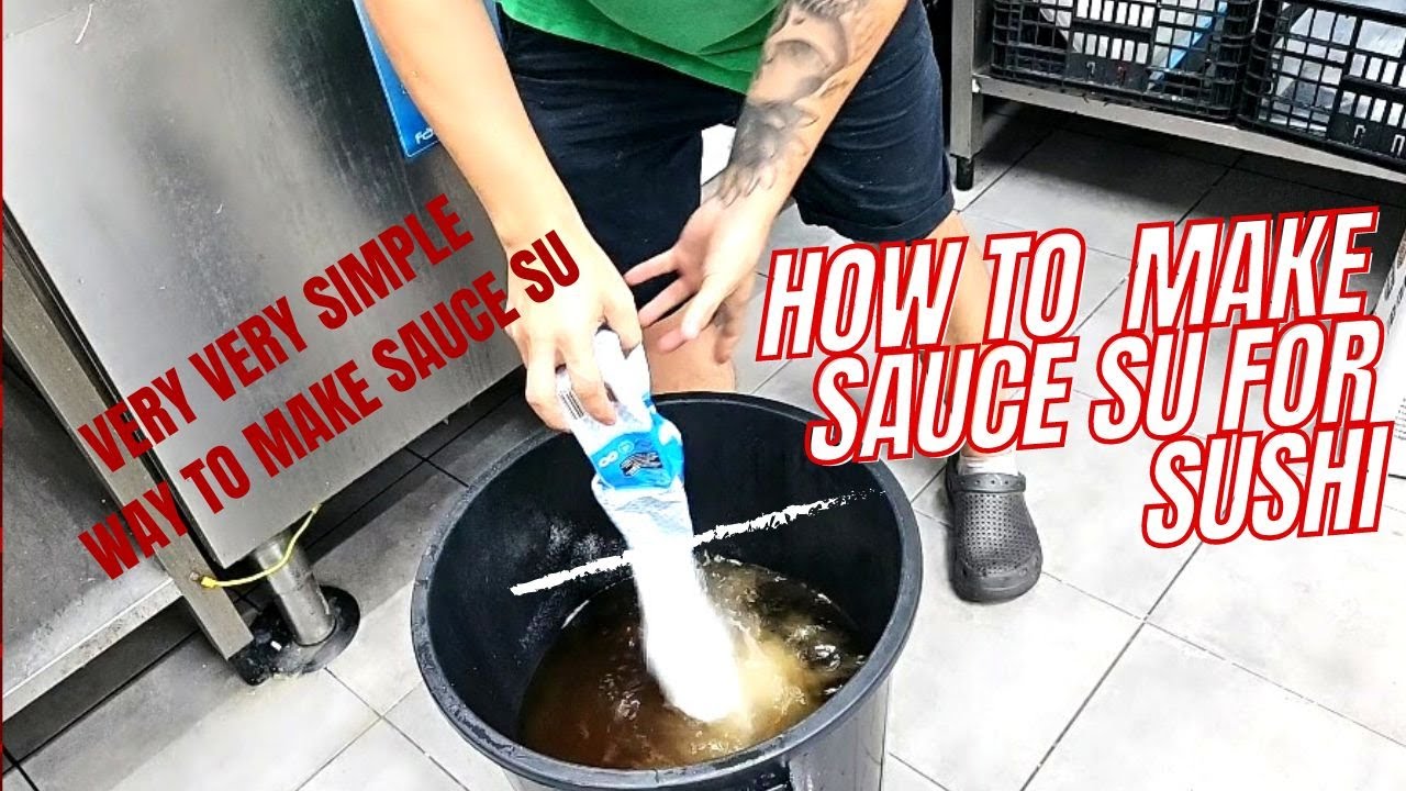सुशी चामल को लागि प्रयोग गरिने सुशी रइस विनेगर कसरि बनाउने । ( how to make sauce su for sushi rice )