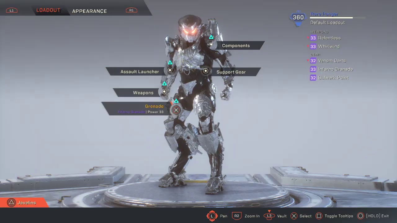 ANTHEM - Rangers Lead the Way / lvl 30 Grind