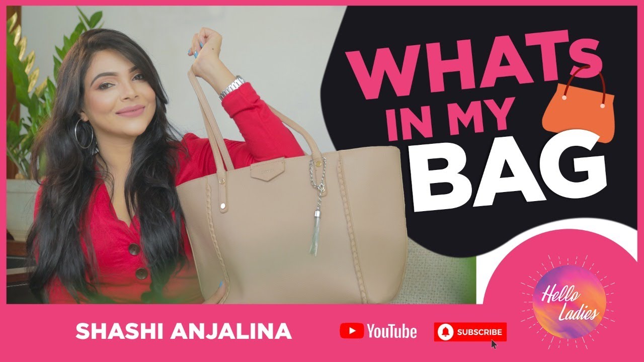 Whats In My Bag | Shashi Anjalina