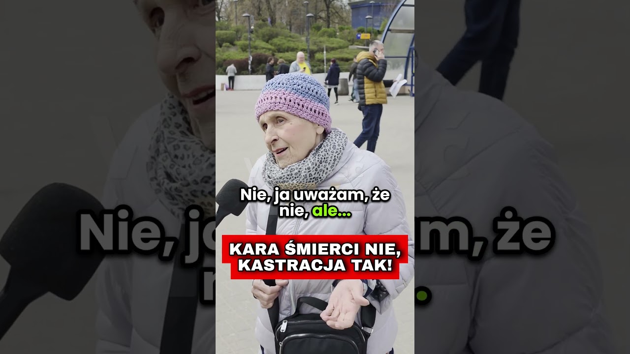 KARA ŚMlERCl NIE, KASTRACJA TAK! SONDA ULICZNA